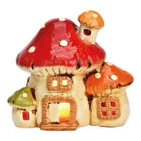 Teelichthaus Pilz