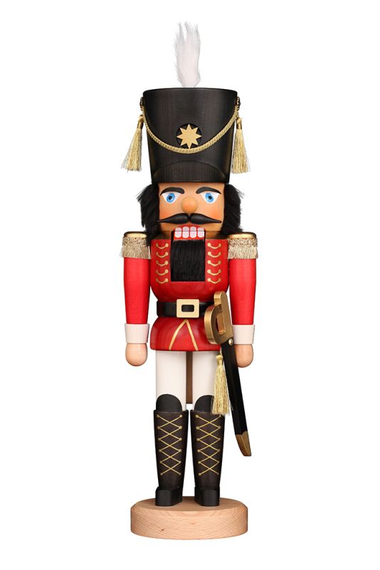 Pre-Order: Nussknacker Soldat rot/gold
