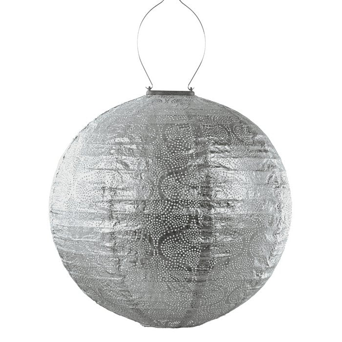 Solar Lampion Silber