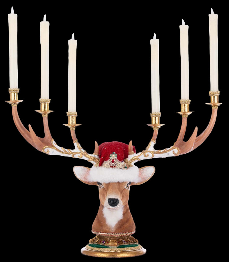 Kerzenleuchter Hirsch