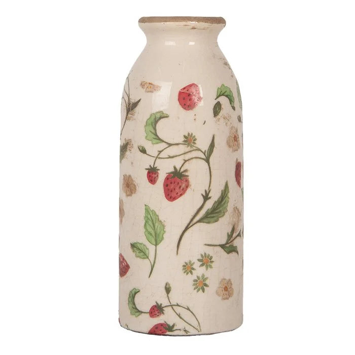 Erdbeer Vase
