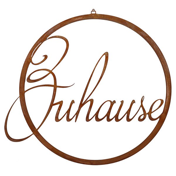 Schriftzug "Zuhause"