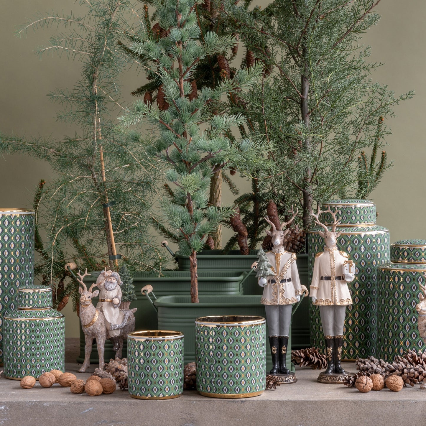 Vase Dynastie mit Deckel