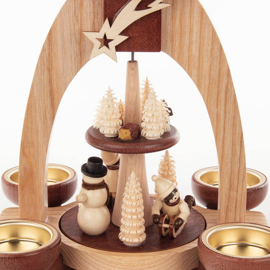 Pyramide Winterkinder 2-stöckig