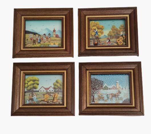 Rear glass 4-season set 3-D