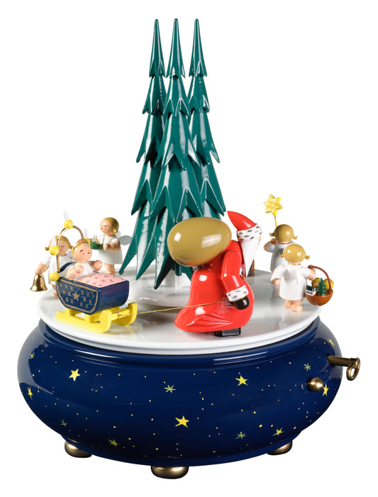 Boîte à musique Train de Noël