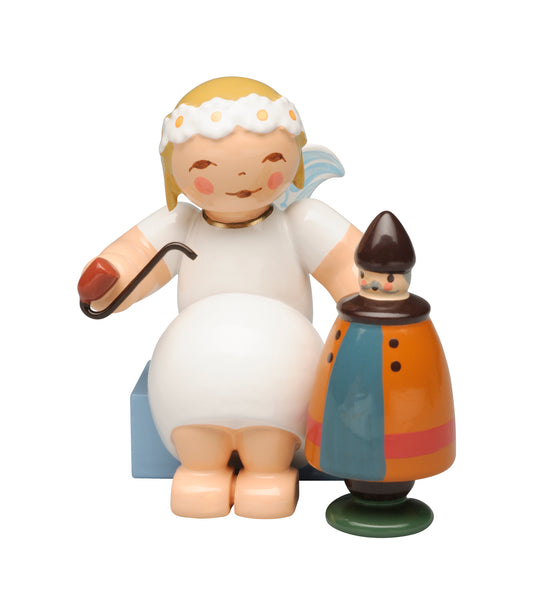 Margeritenengel mit Räuchermann