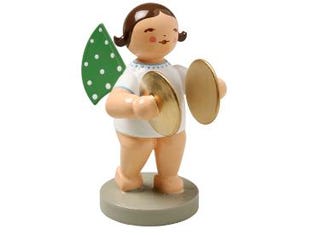 Ange avec une cymbale