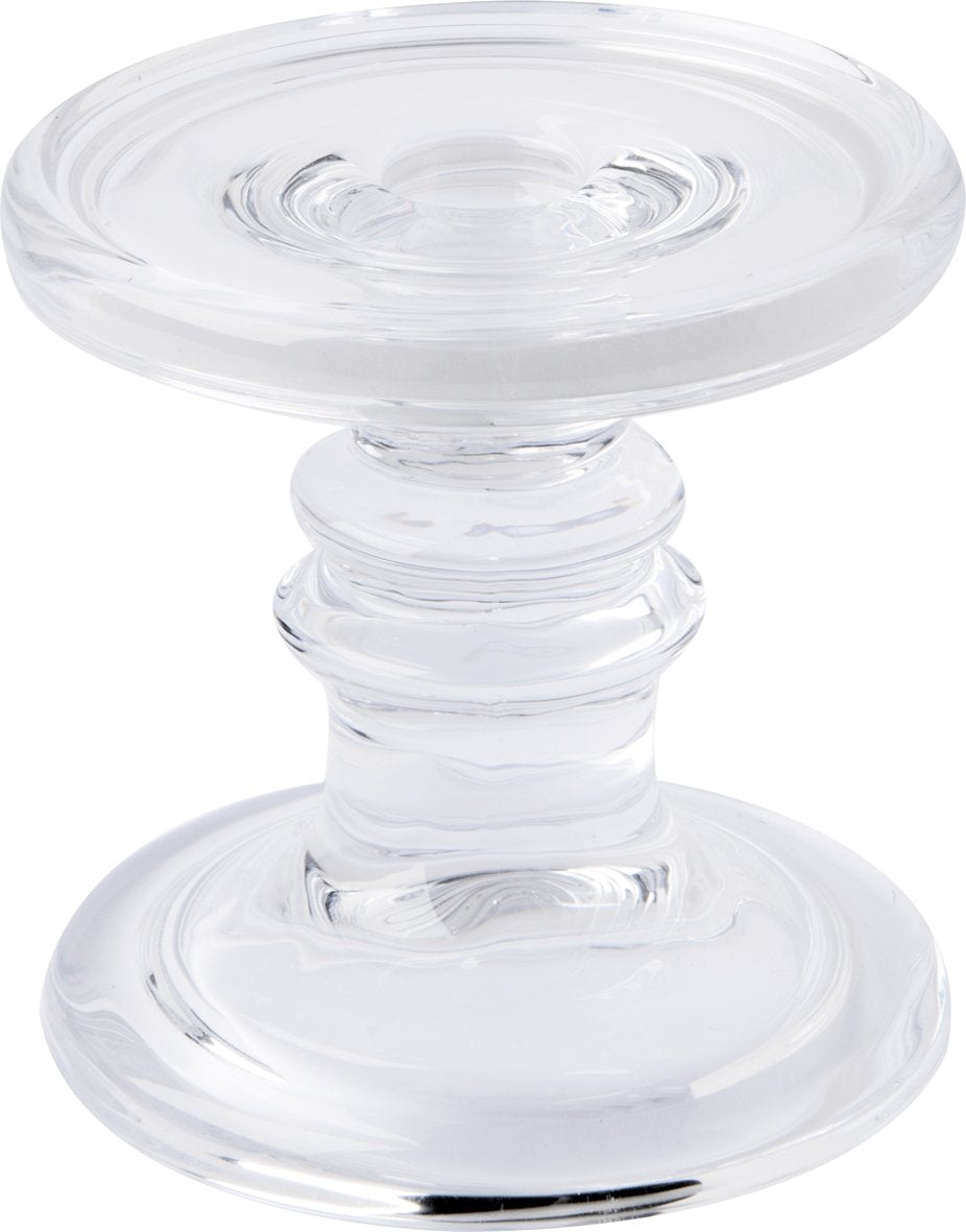 Bougeoir en verre, petit