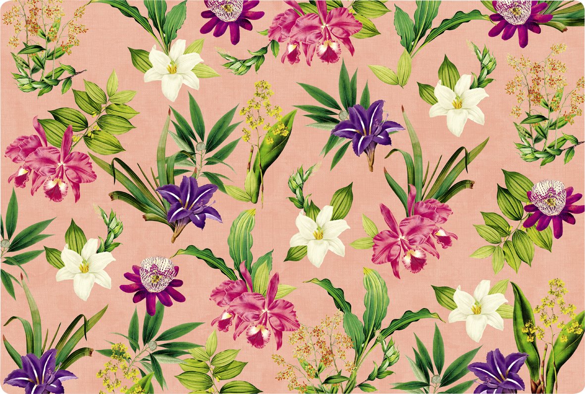 Flowers of Paradise placemat