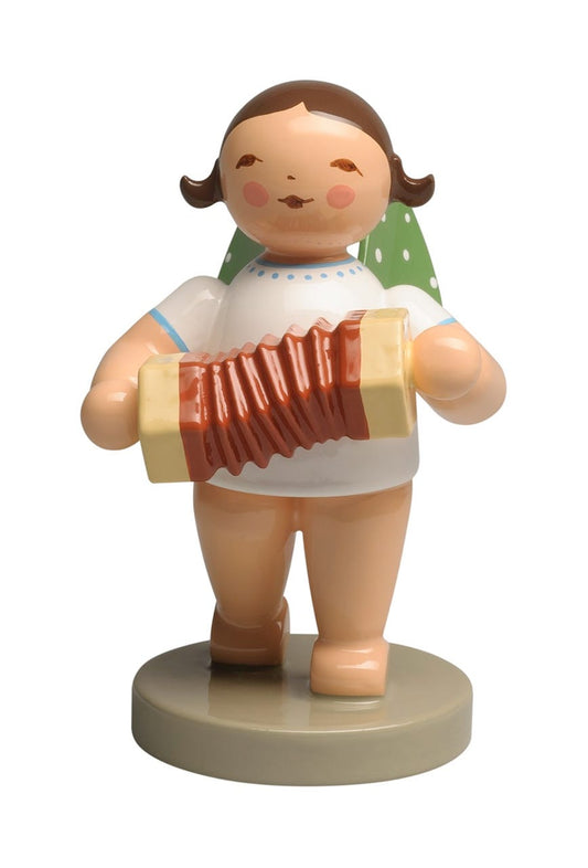 Ange avec accordéon