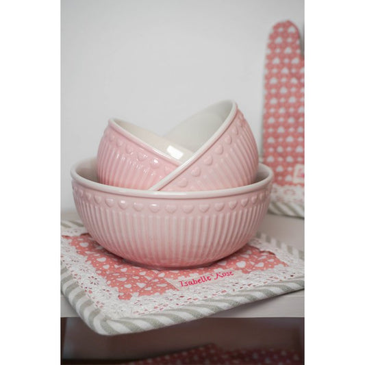 Pastel Pink Porcelain Bowl