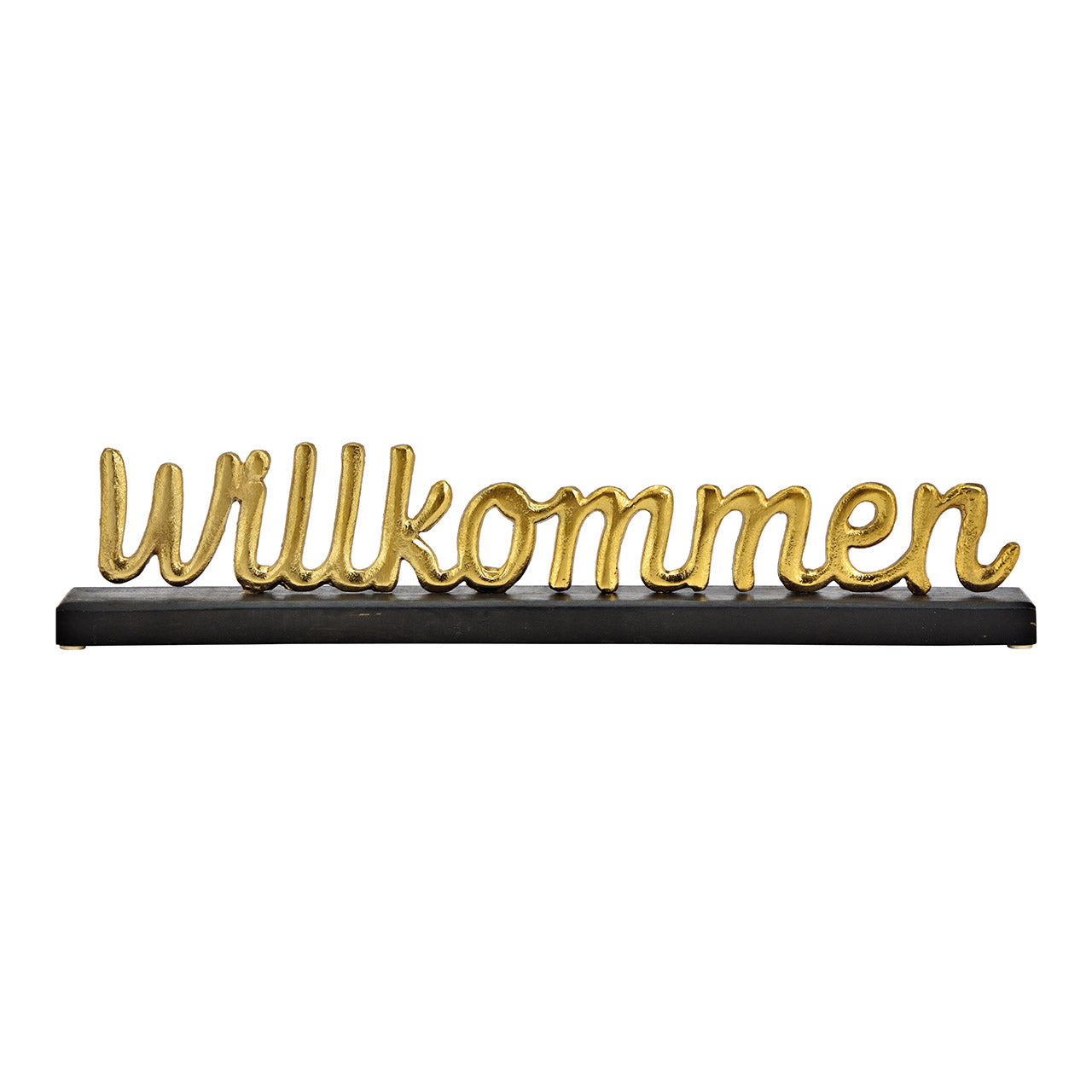 Schriftzug "Willkommen"