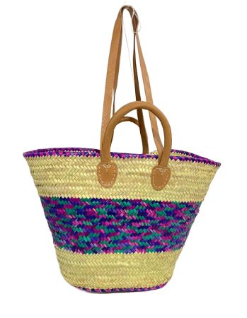 Strandtasche mit Schulterhenkel bunt