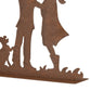 Rost Kinder unter Schirm