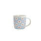 Mug flowers blue