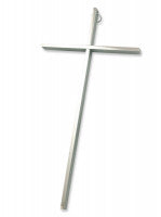 Messing-Kreuz glatt vernickelt