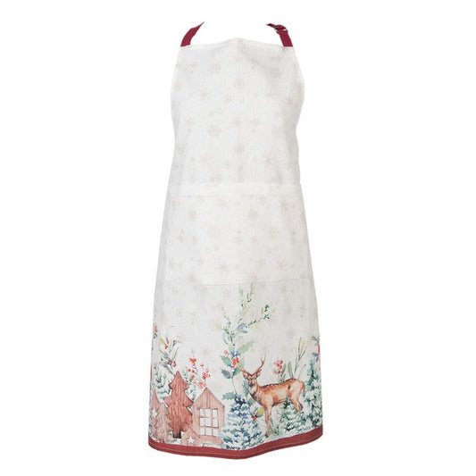 Apron winter forest
