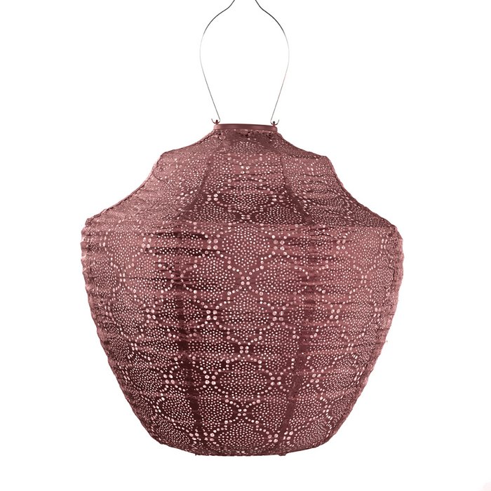 Solar Lampion Braun