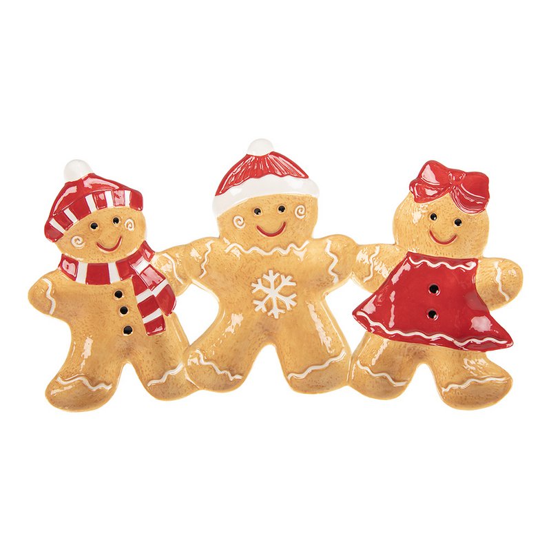 Lebkuchemännchen Teller