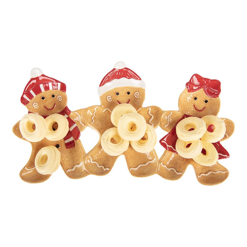 Lebkuchemännchen Teller