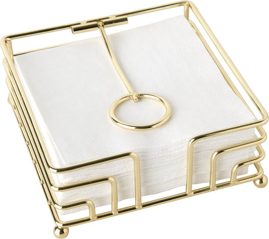 Napkin holder gold