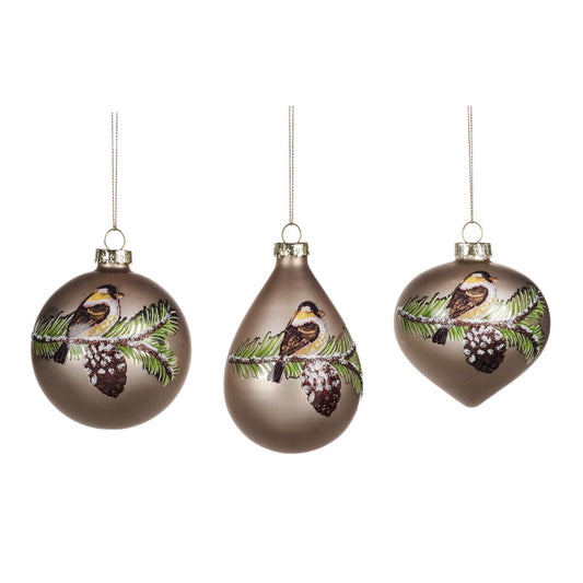 Glasornament Vogerl