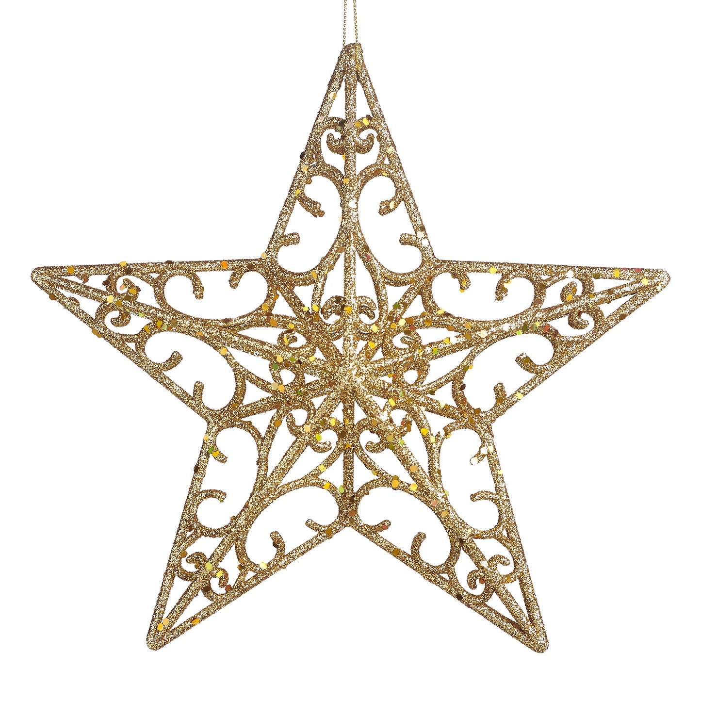 Filigree Gold Star