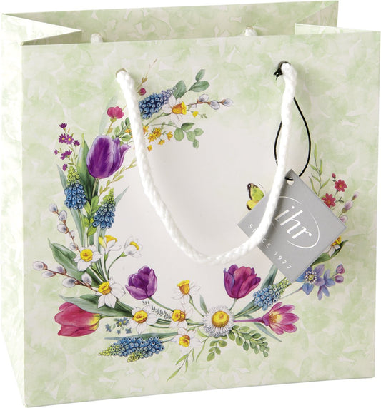 Loving Spring Wreath Geschenktasche