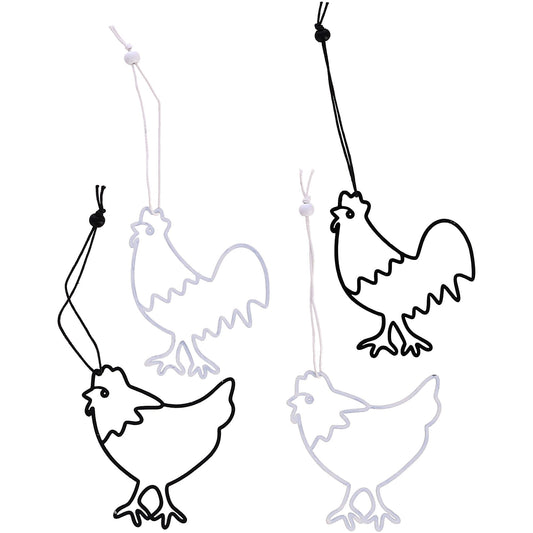 Metall Huhn zum Hängen