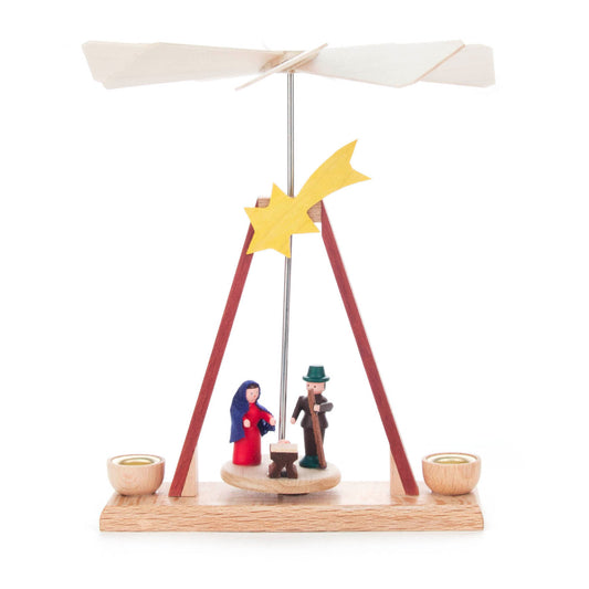 Mini-Pyramide mit Christi Geburt
