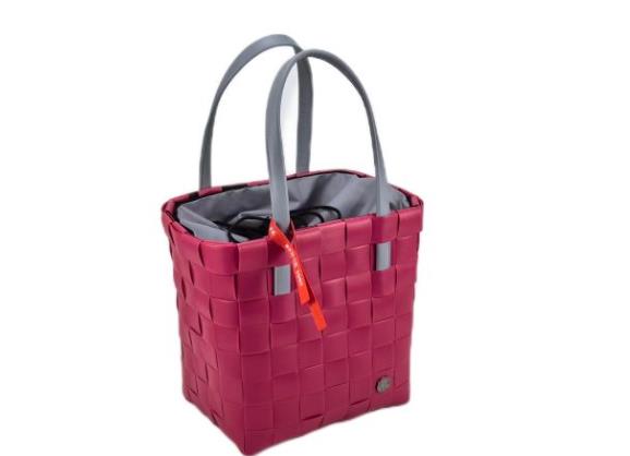 Shopper Pink mit Stoff