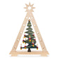 Schwibbogenspitze Stufenbaum Goldeffekt
