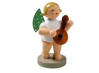 Angel with mandolin