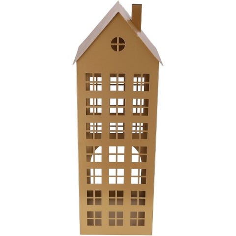 Lanterne maison or