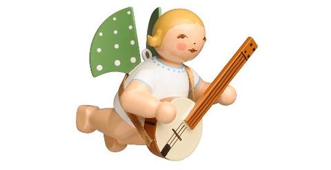 Ange flottant avec banjo