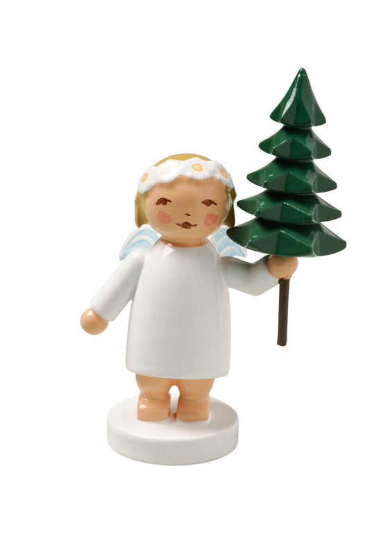 Marguerite ange avec arbre