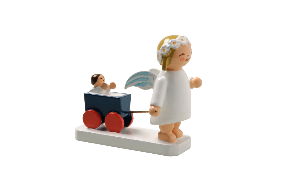 Marguerite angel with doll's pram