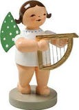 Ange avec une petite harpe