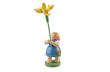 fille aux iris